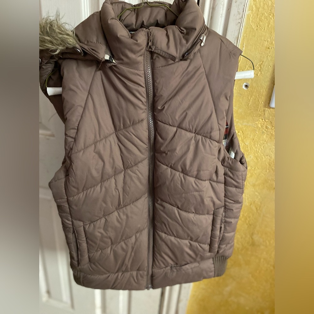 Jonathan Stone Faux Fur Size 14/16 Vest Jacket